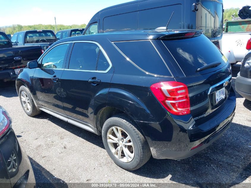 2017 CHEVROLET EQUINOX LS - 2GNFLEEK2H6335568