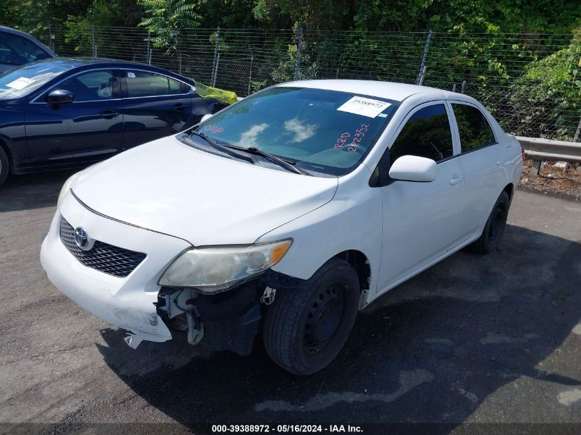 2010 Toyota Corolla Le VIN: 1NXBU4EE1AZ222352 Lot: 39388972