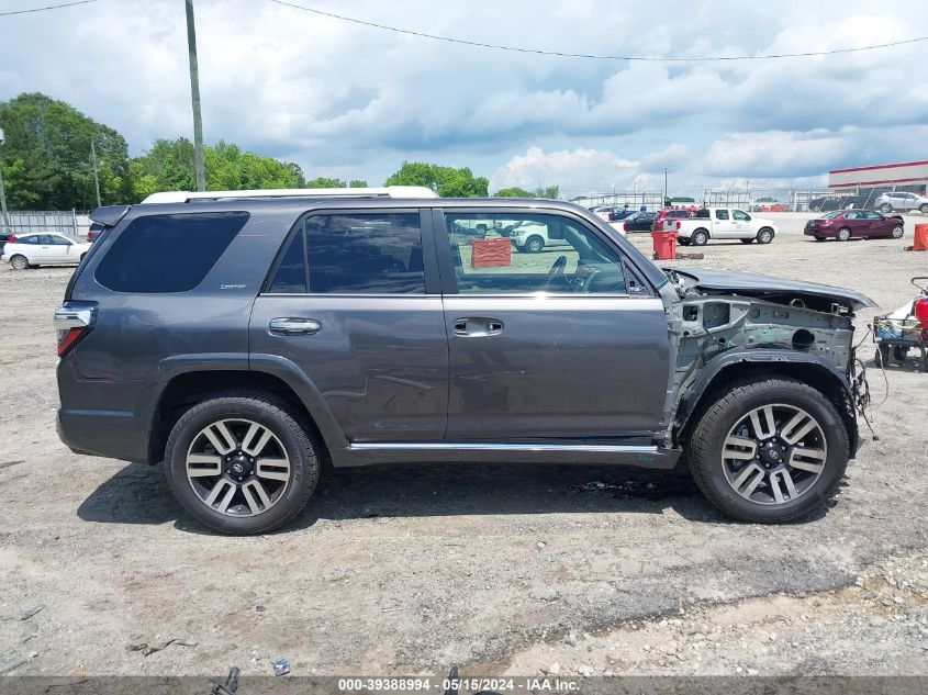 2016 Toyota 4Runner Limited VIN: JTEBU5JRXG5339008 Lot: 39388994