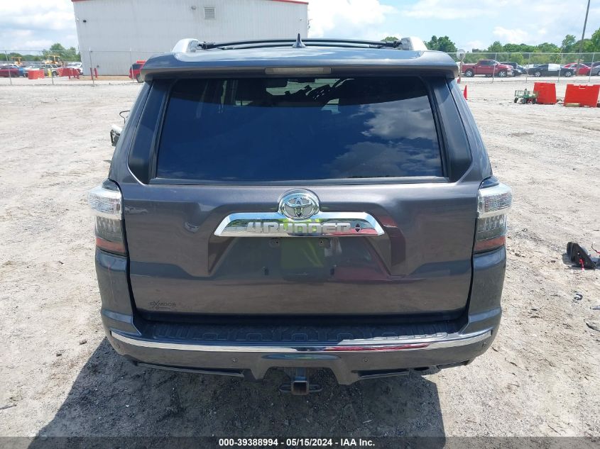 2016 Toyota 4Runner Limited VIN: JTEBU5JRXG5339008 Lot: 39388994