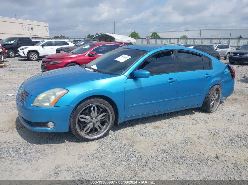 2004 Nissan Maxima 3.5 Sl VIN: 1N4BA41E34C854045 Lot: 39388997