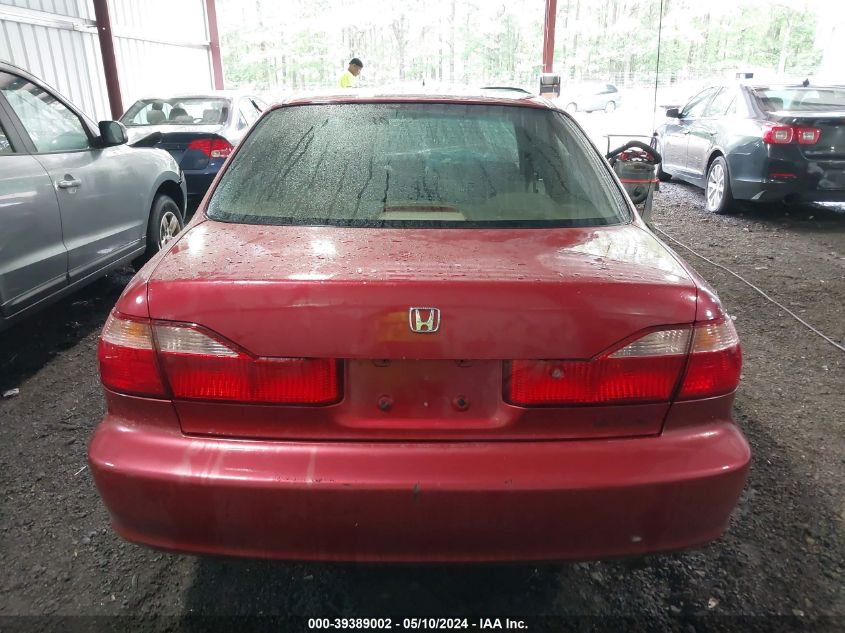 2000 Honda Accord 2.3 Se VIN: JHMCG5670YC017304 Lot: 39389002