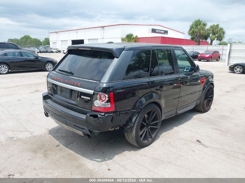 2013 Land Rover Range Rover Sport Supercharged VIN: SALSH2E42DA796218 Lot: 39389004