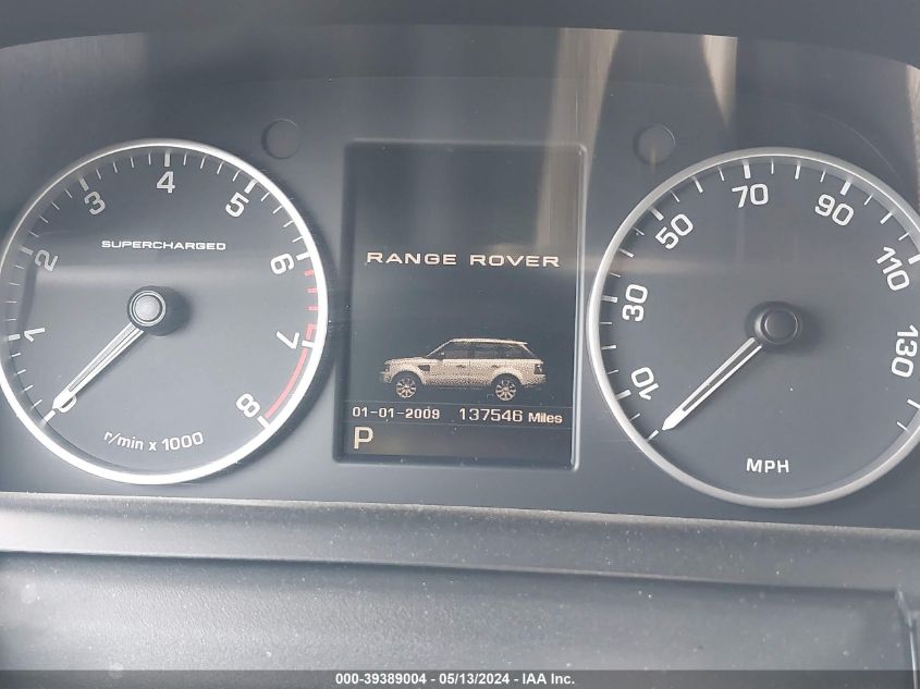 2013 Land Rover Range Rover Sport Supercharged VIN: SALSH2E42DA796218 Lot: 39389004