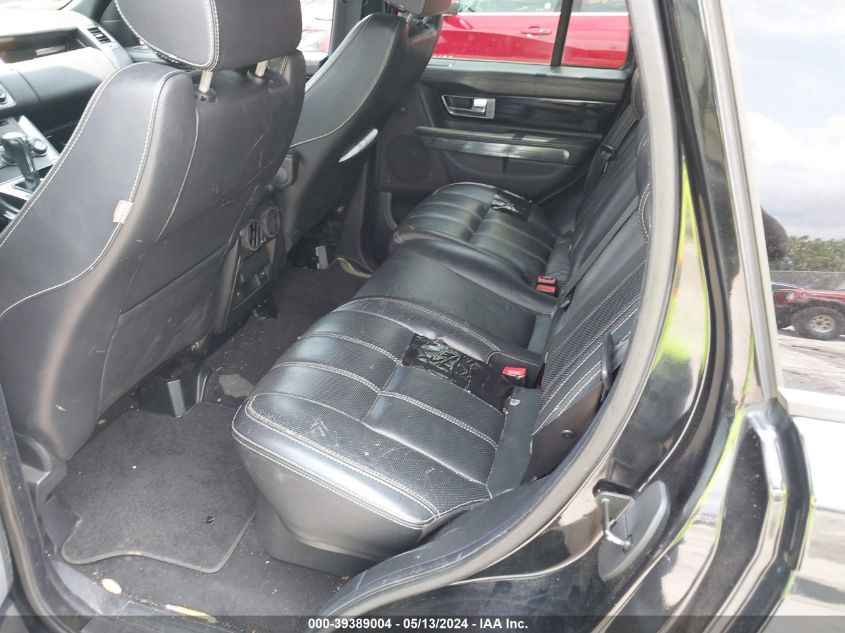 2013 Land Rover Range Rover Sport Supercharged VIN: SALSH2E42DA796218 Lot: 39389004