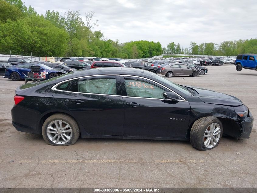 2018 Chevrolet Malibu Lt VIN: 1G1ZD5ST6JF123695 Lot: 39389006