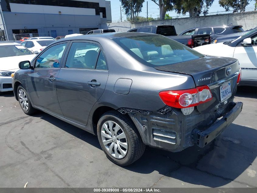 2013 Toyota Corolla Le VIN: 5YFBU4EE7DP204220 Lot: 39389008