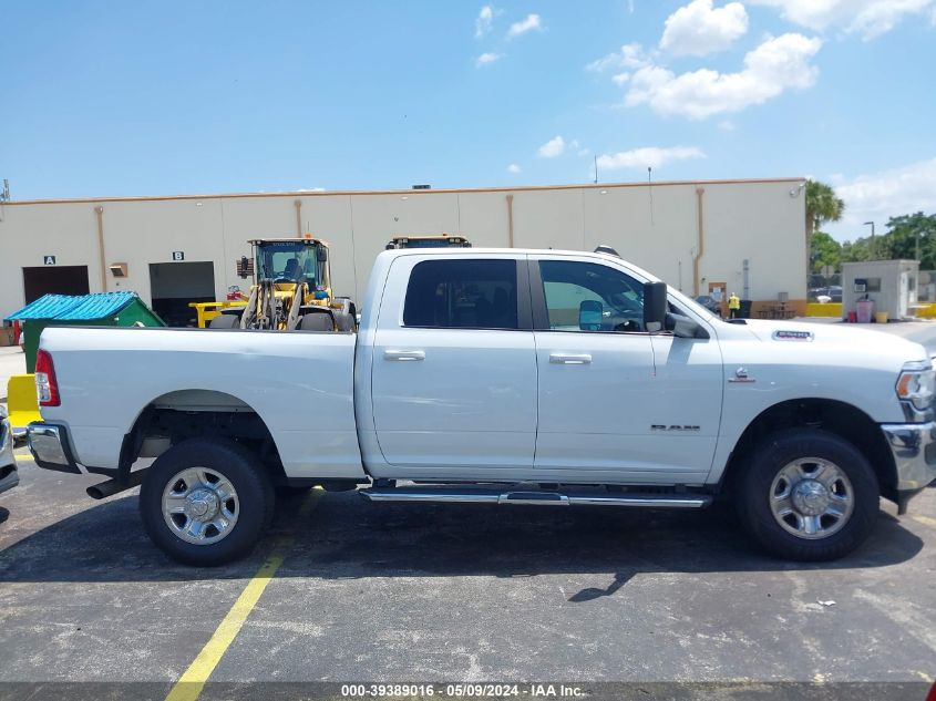 2022 Ram 2500 Big Horn 4X4 6'4 Box VIN: 3C6UR5DL7NG365407 Lot: 39389016