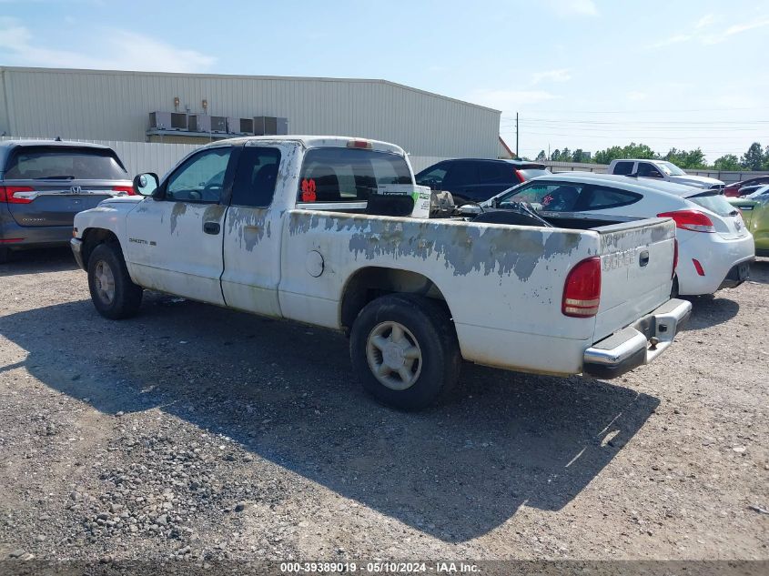 1997 Dodge Dakota Slt/Sport VIN: 1B7GL23X4VS139652 Lot: 39389019