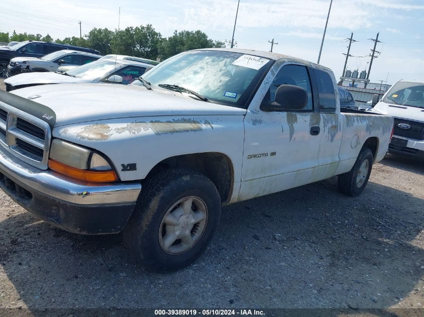 1997 Dodge Dakota Slt/Sport VIN: 1B7GL23X4VS139652 Lot: 39389019