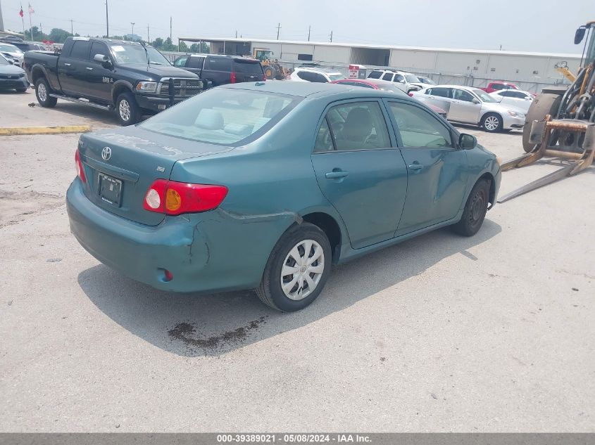 2010 Toyota Corolla Le VIN: 1NXBU4EE9AZ187494 Lot: 39389021