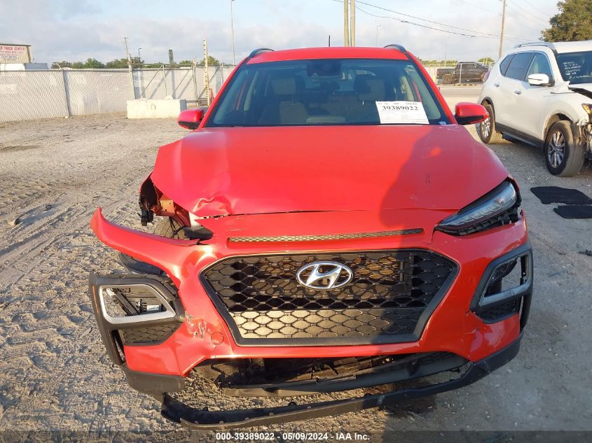 2019 Hyundai Kona Sel VIN: KM8K22AA1KU210488 Lot: 39389022