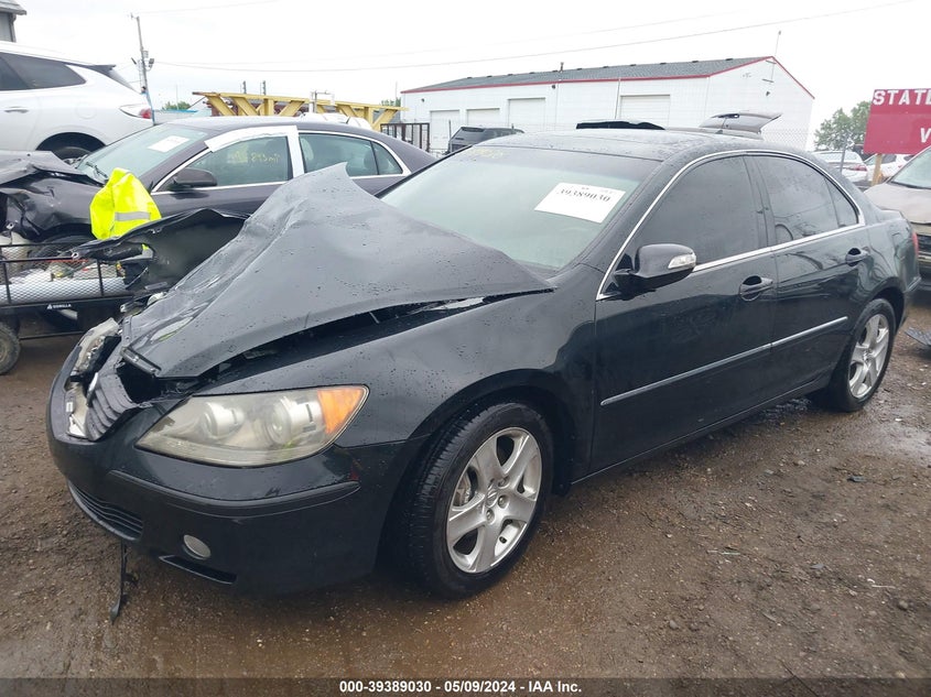 2008 Acura Rl 3.5 VIN: JH4KB16588C001207 Lot: 39389030