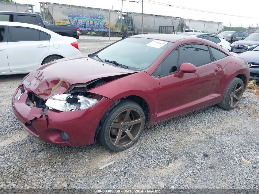 2007 Mitsubishi Eclipse Gs VIN: 4A3AK24F97E012442 Lot: 39389038