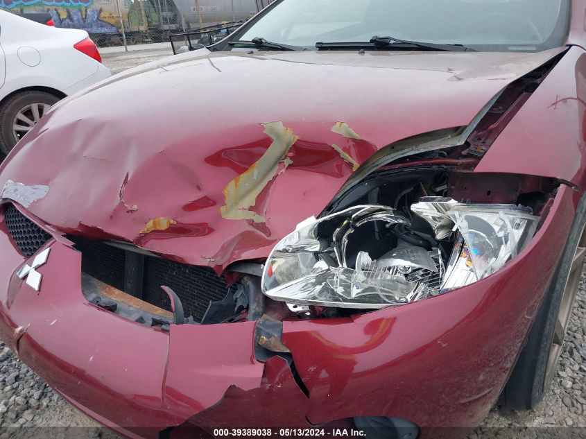 2007 Mitsubishi Eclipse Gs VIN: 4A3AK24F97E012442 Lot: 39389038