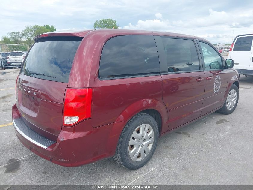 2017 Dodge Grand Caravan Se VIN: 2C4RDGBG1HR575109 Lot: 39389041