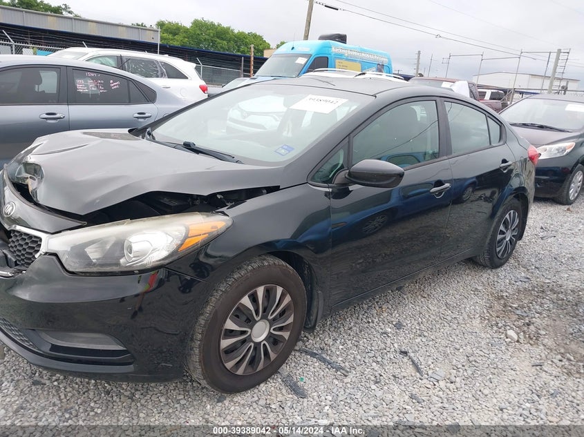 2014 KIA FORTE LX - KNAFK4A67E5208012