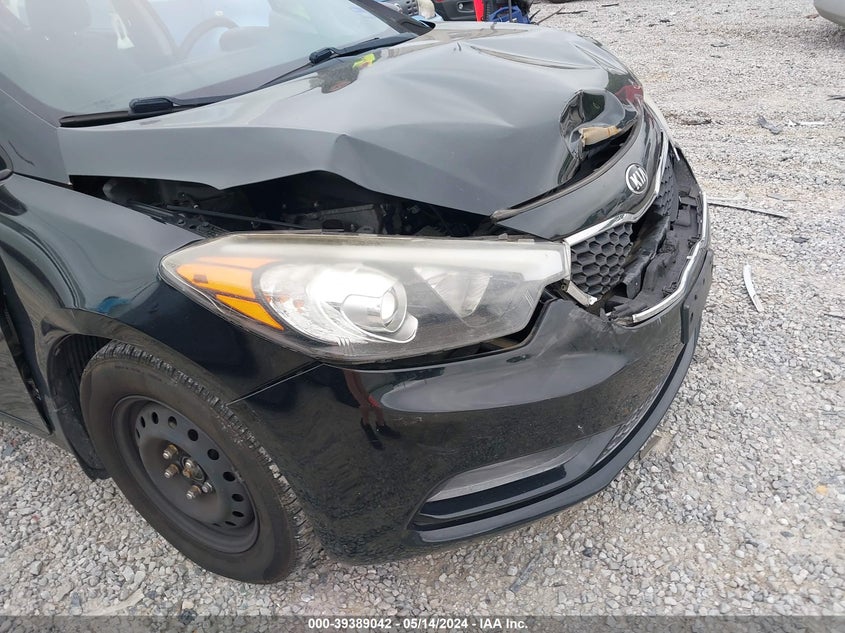 2014 KIA FORTE LX - KNAFK4A67E5208012
