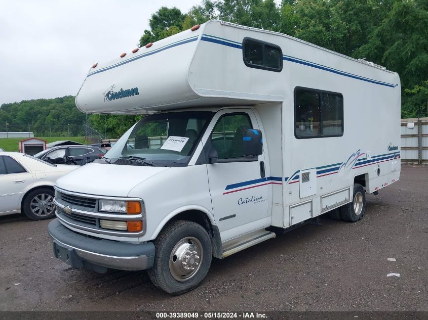 2000 Chevrolet Express Rv Cutaway VIN: 1GBJG31J9Y1204038 Lot: 39389049