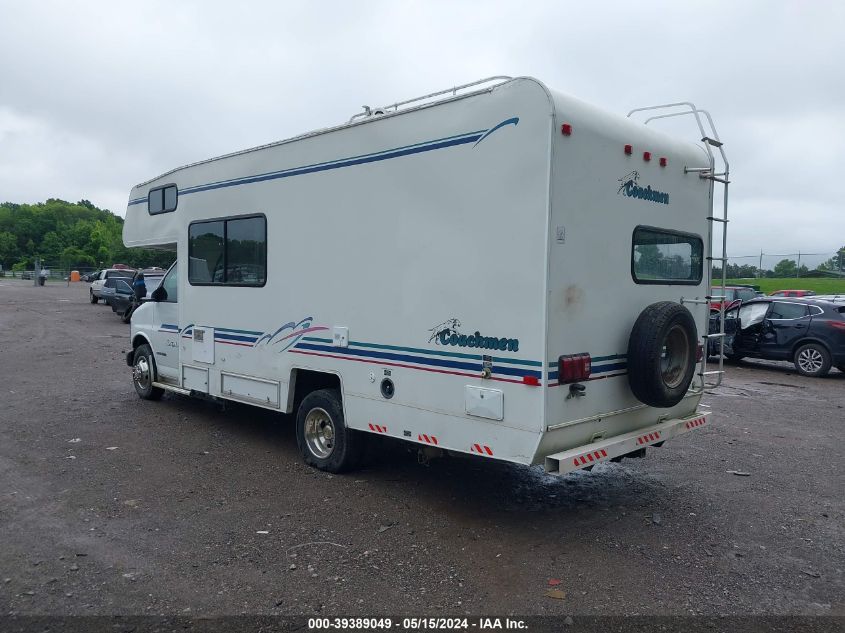 2000 Chevrolet Express Rv Cutaway VIN: 1GBJG31J9Y1204038 Lot: 39389049