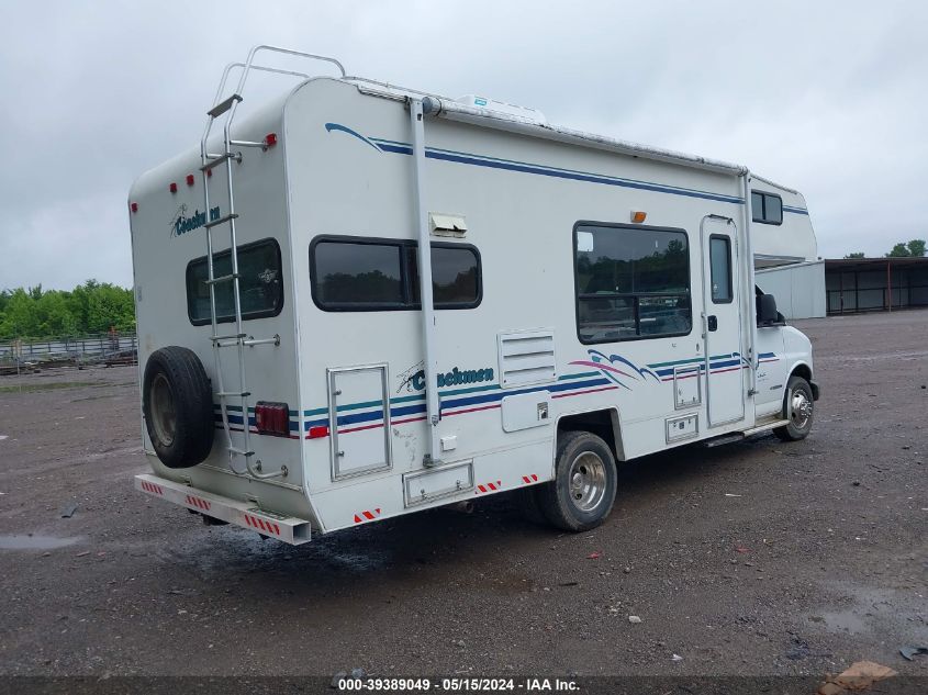 2000 Chevrolet Express Rv Cutaway VIN: 1GBJG31J9Y1204038 Lot: 39389049