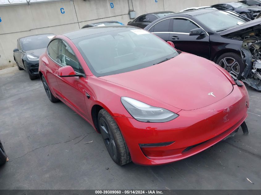 2023 Tesla Model 3 Long Range Dual Motor All-Wheel Drive VIN: 5YJ3E1EB7PF668940 Lot: 39389060