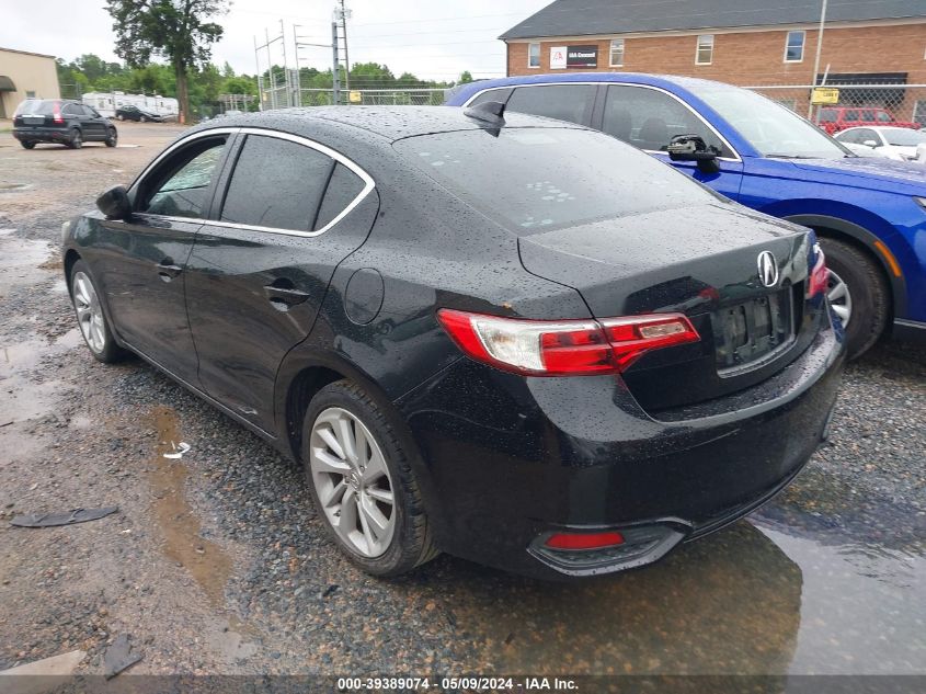 2016 Acura Ilx 2.4L/Acurawatch Plus Package VIN: 19UDE2F30GA015460 Lot: 39389074