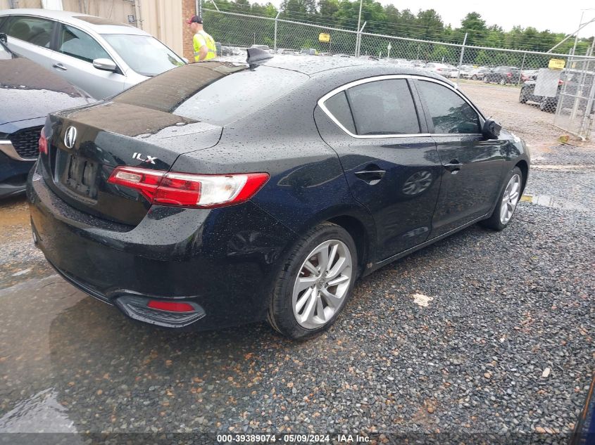 2016 Acura Ilx 2.4L/Acurawatch Plus Package VIN: 19UDE2F30GA015460 Lot: 39389074