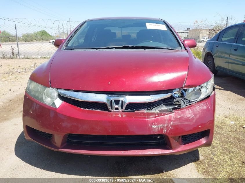 2010 Honda Civic Lx-S VIN: 19XFA1F63AE059612 Lot: 39389079