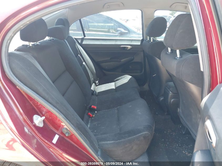 2010 Honda Civic Lx-S VIN: 19XFA1F63AE059612 Lot: 39389079