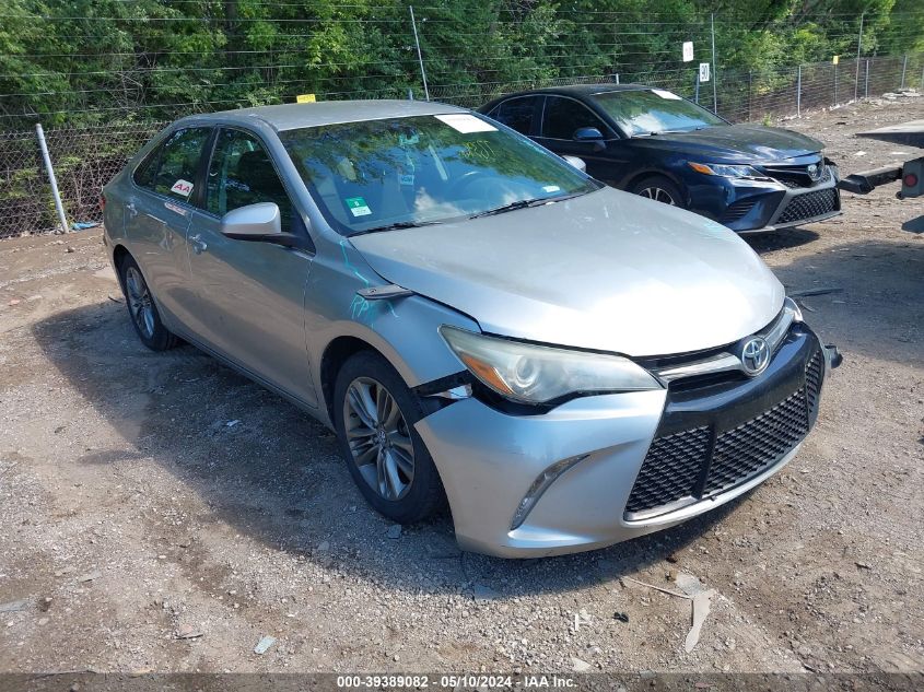 2016 Toyota Camry Se VIN: 4T1BF1FK2GU162961 Lot: 39389082