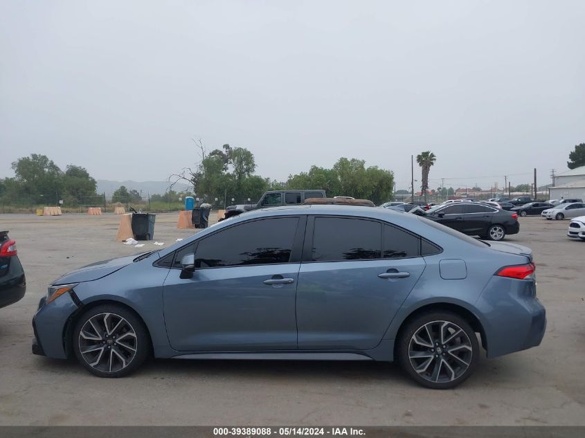 2020 Toyota Corolla Se VIN: JTDP4RCE8LJ011132 Lot: 39389088