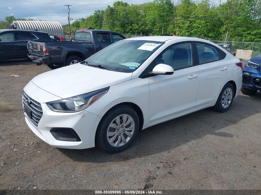 2019 Hyundai Accent Se VIN: 3KPC24A32KE070276 Lot: 39389095