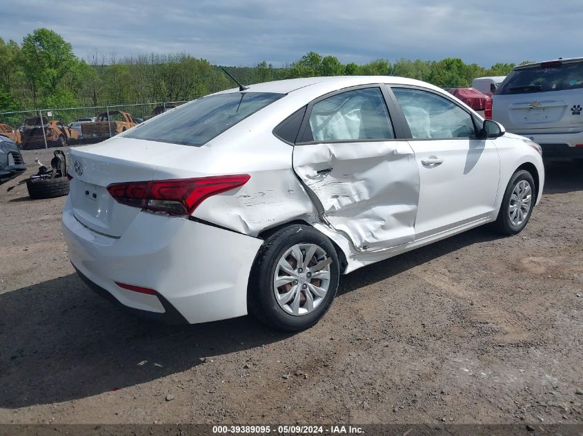 2019 Hyundai Accent Se VIN: 3KPC24A32KE070276 Lot: 39389095