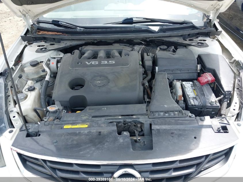 2010 Nissan Altima 3.5 Sr VIN: 1N4BL2EPXAC112814 Lot: 39389101