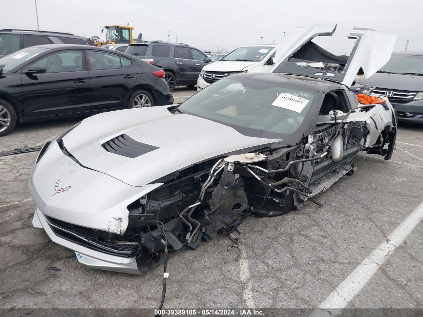 2016 Chevrolet Corvette Stingray Z51 VIN: 1G1YK2D75G5107096 Lot: 39389105