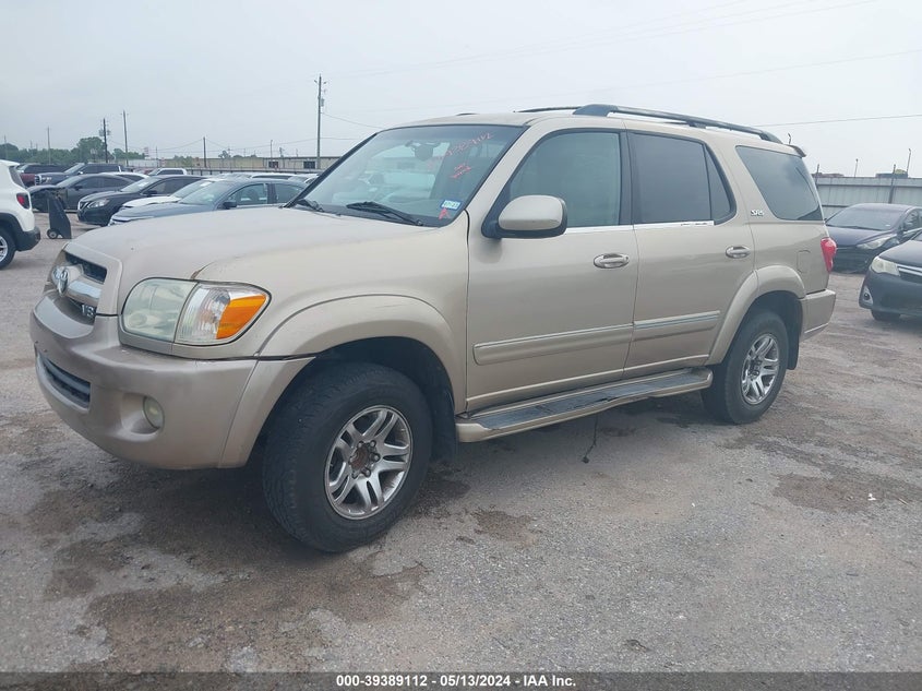 2005 Toyota Sequoia Sr5 V8 VIN: 5TDZT34AX5S245430 Lot: 39389112