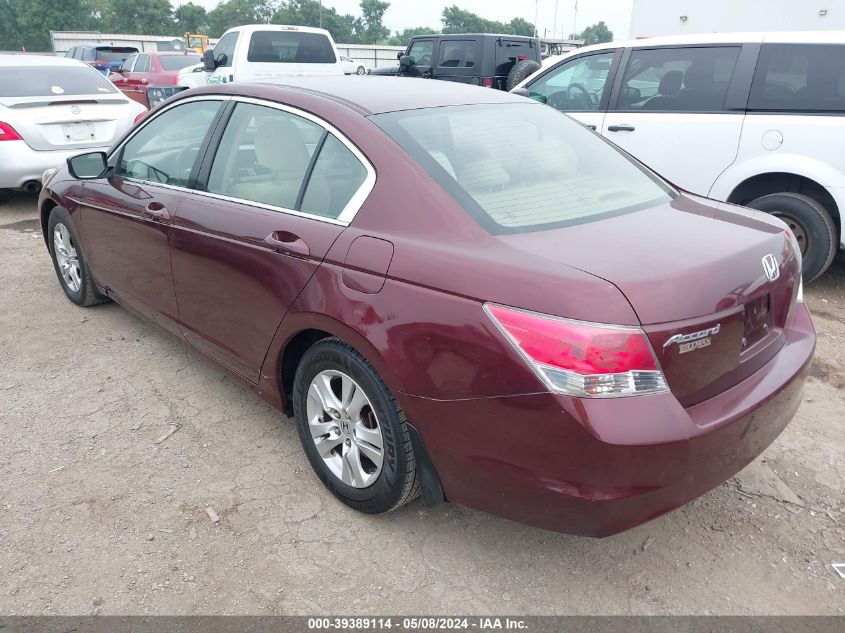 2010 Honda Accord 2.4 Lx-P VIN: 1HGCP2F41AA128081 Lot: 39389114