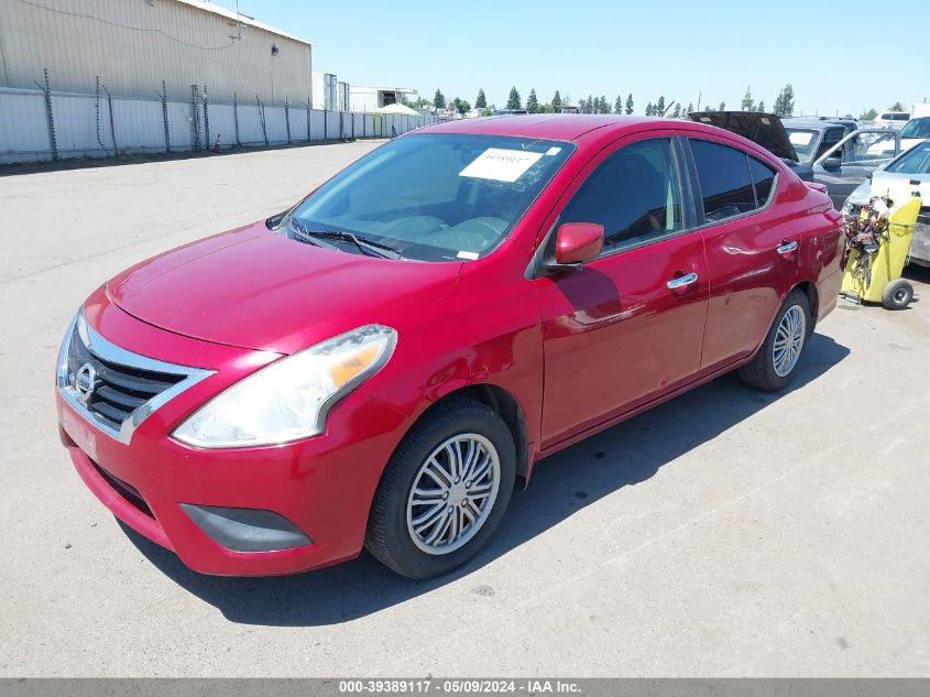 2015 Nissan Versa 1.6 S/1.6 S+/1.6 Sl/1.6 Sv VIN: 3N1CN7AP0FL899640 Lot: 39389117