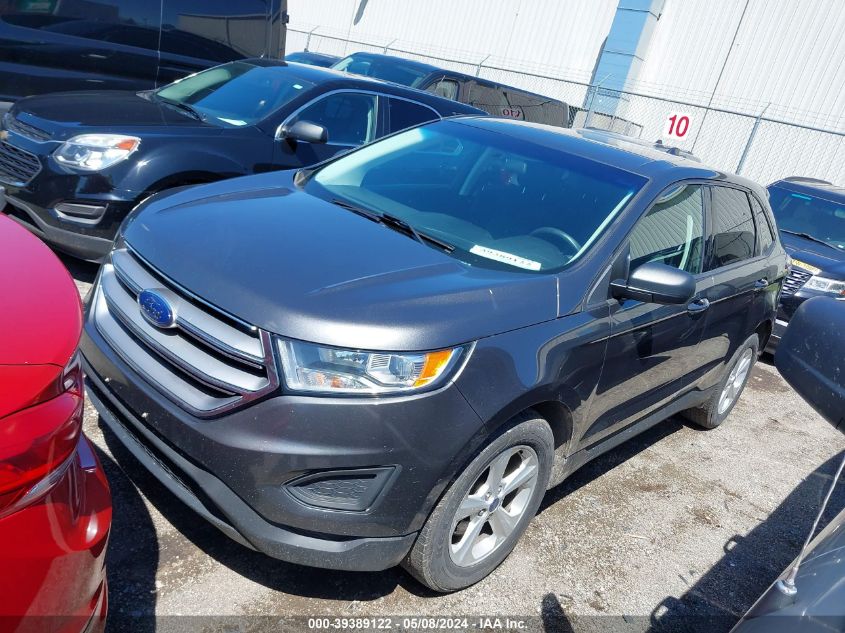 2018 Ford Edge Se VIN: 2FMPK4G91JBB21300 Lot: 39389122