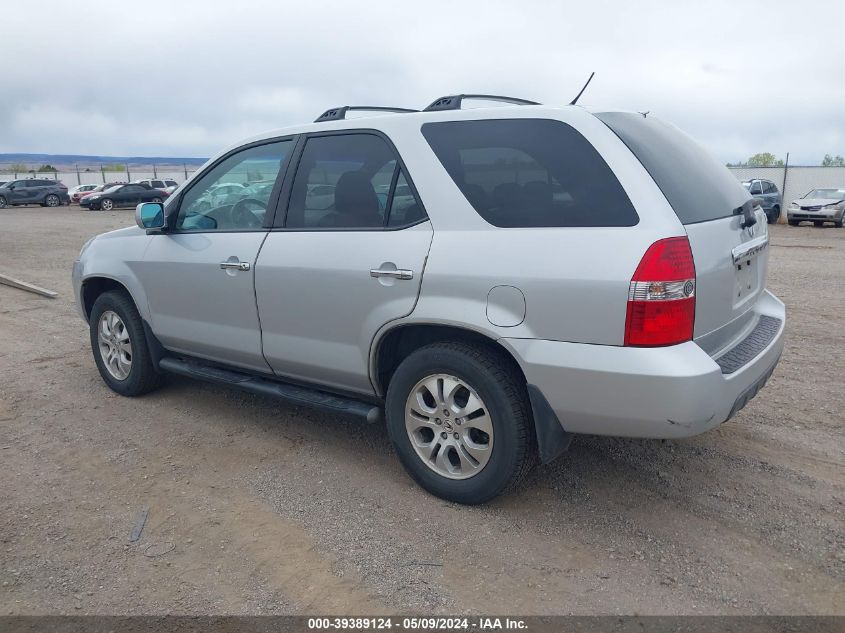 2003 Acura Mdx VIN: 2HNYD18983H526581 Lot: 39389124