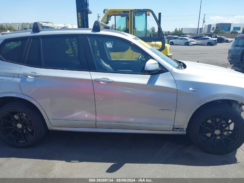 2016 BMW X3 XDRIVE28I - 5UXWX9C51G0D69303