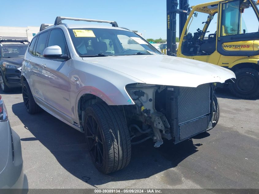 2016 BMW X3 XDRIVE28I - 5UXWX9C51G0D69303