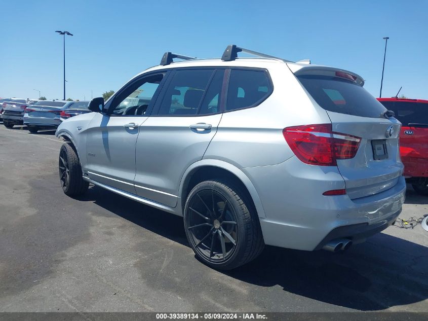 2016 BMW X3 XDRIVE28I - 5UXWX9C51G0D69303