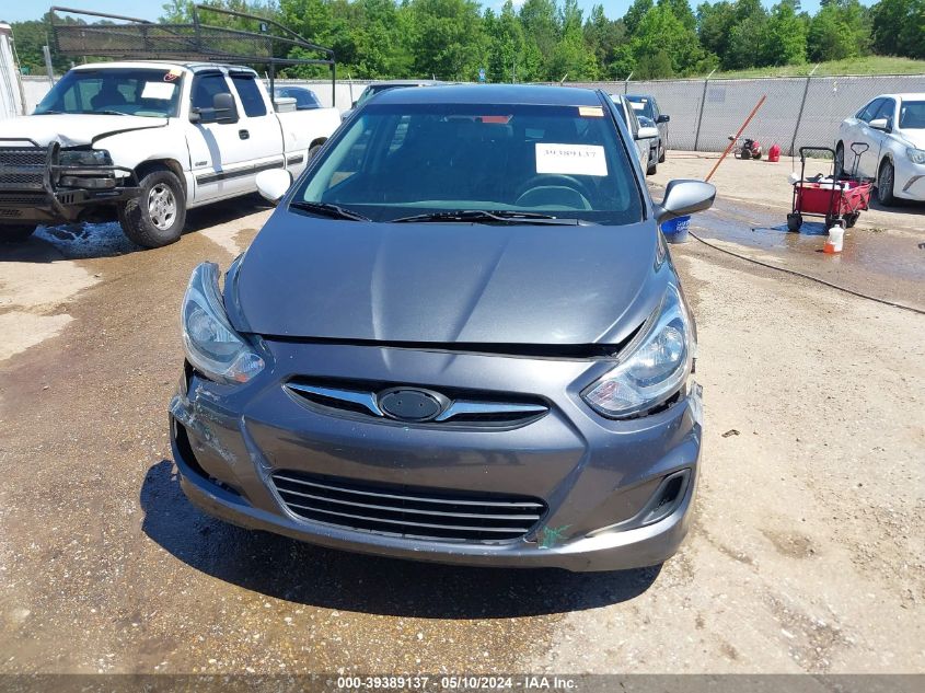 2012 Hyundai Accent Gs VIN: KMHCT5AE0CU052281 Lot: 39389137