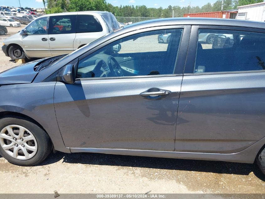 2012 Hyundai Accent Gs VIN: KMHCT5AE0CU052281 Lot: 39389137