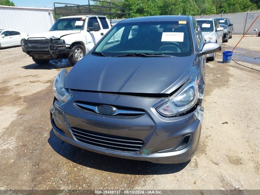 2012 Hyundai Accent Gs VIN: KMHCT5AE0CU052281 Lot: 39389137