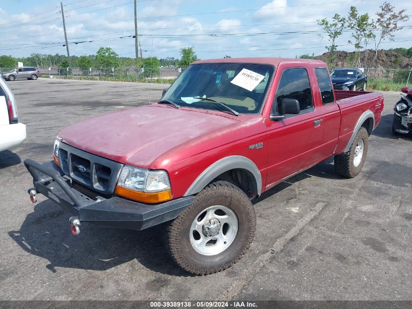 1998 Ford Ranger Splash/Xl/Xlt VIN: 1FTZR15XXWTA85008 Lot: 39389138