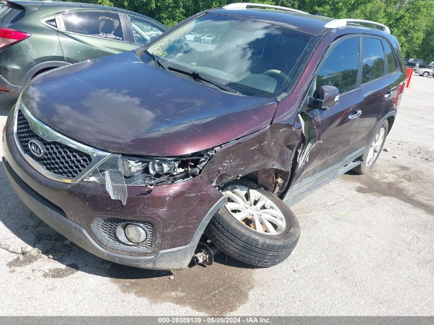 2011 Kia Sorento Ex VIN: 5XYKUCA16BG142629 Lot: 39389139