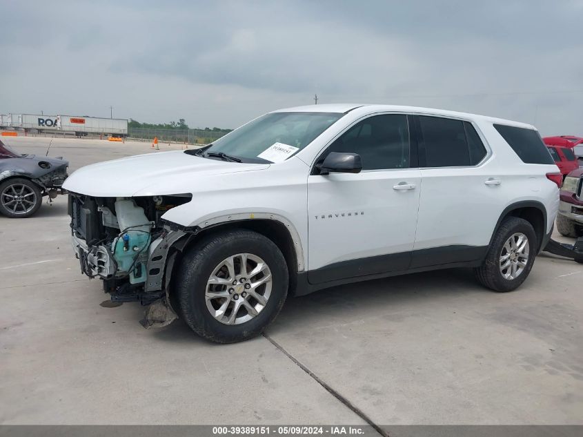 1GNERFKW8KJ118477 2019 CHEVROLET TRAVERSE - Image 2